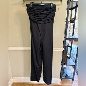 Abercrombie Emerson Ruched Strapless Jumpsuit